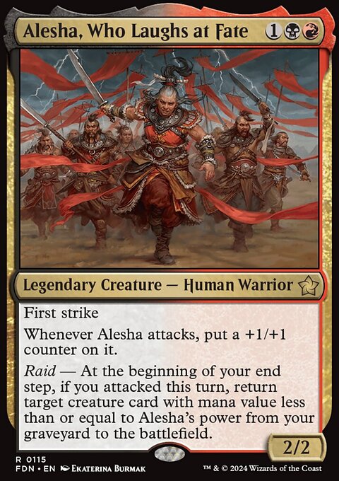 Foundations: Alesha, Who Laughs at Fate