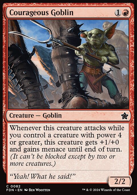 Foundations: Courageous Goblin