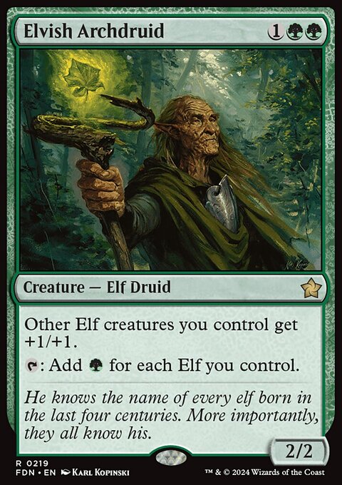 Foundations: Elvish Archdruid