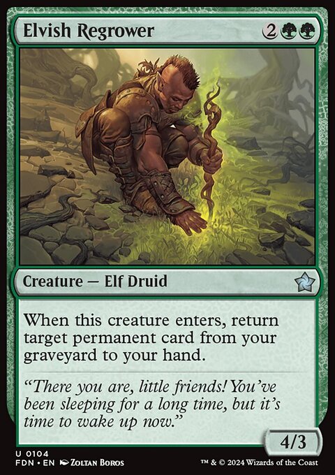 Foundations: Elvish Regrower