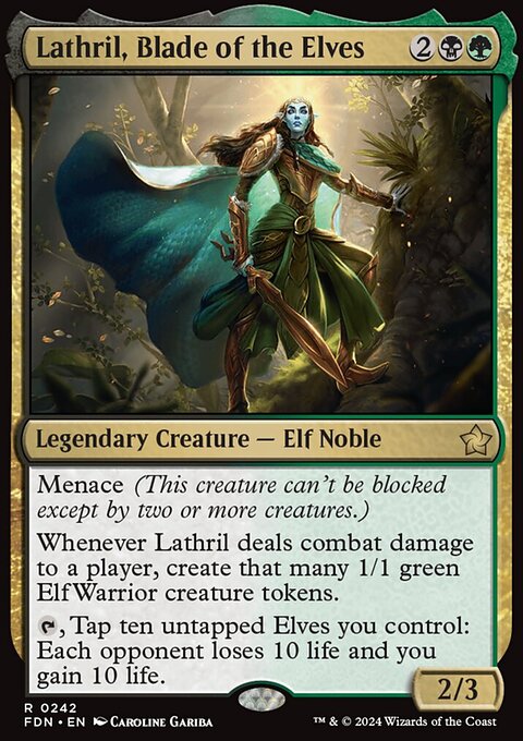 Foundations: Lathril, Blade of the Elves