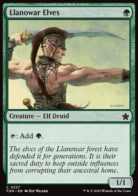 Foundations: Llanowar Elves