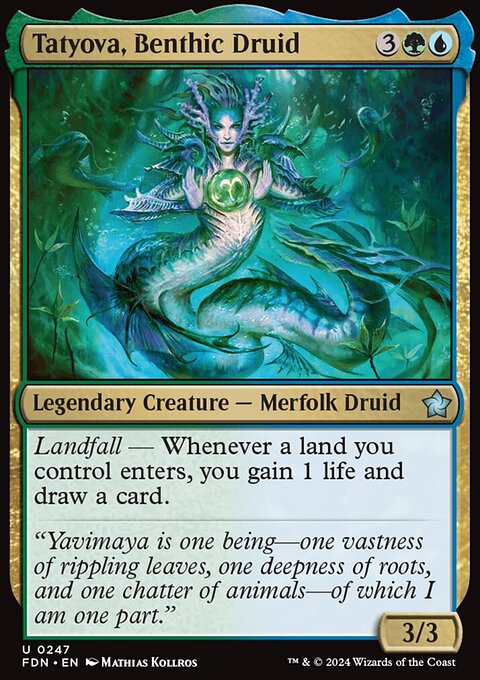 Foundations: Tatyova, Benthic Druid