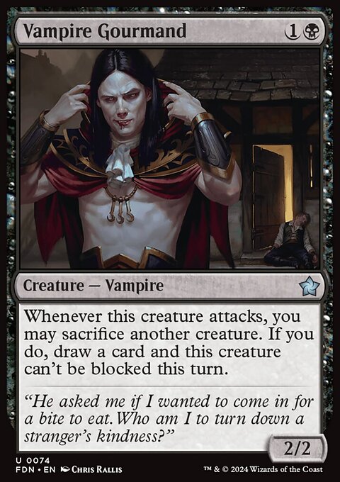 Foundations: Vampire Gourmand