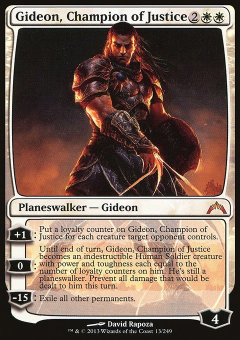 Gatecrash: Gideon, Champion of Justice