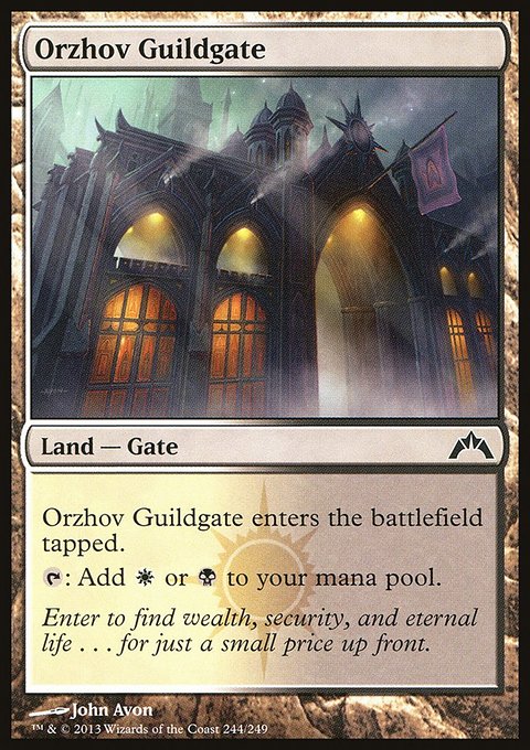 Gatecrash: Orzhov Guildgate