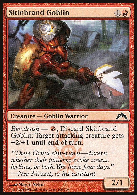 Gatecrash: Skinbrand Goblin
