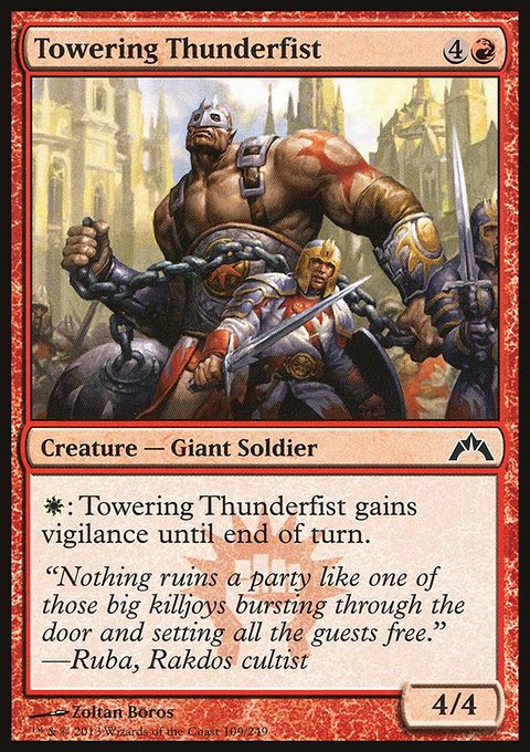 Gatecrash: Towering Thunderfist