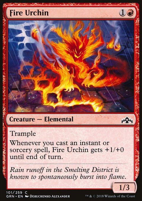 Guilds of Ravnica: Fire Urchin