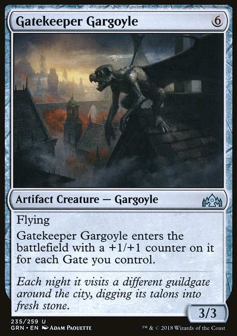 Guilds of Ravnica: Gatekeeper Gargoyle
