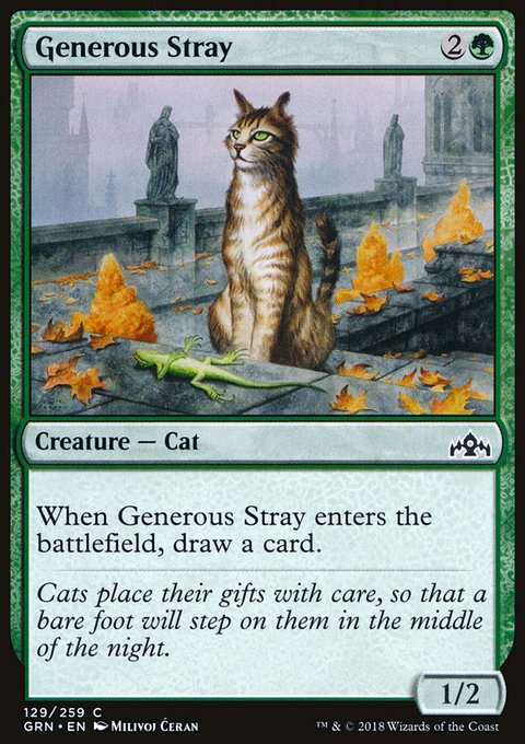 Guilds of Ravnica: Generous Stray
