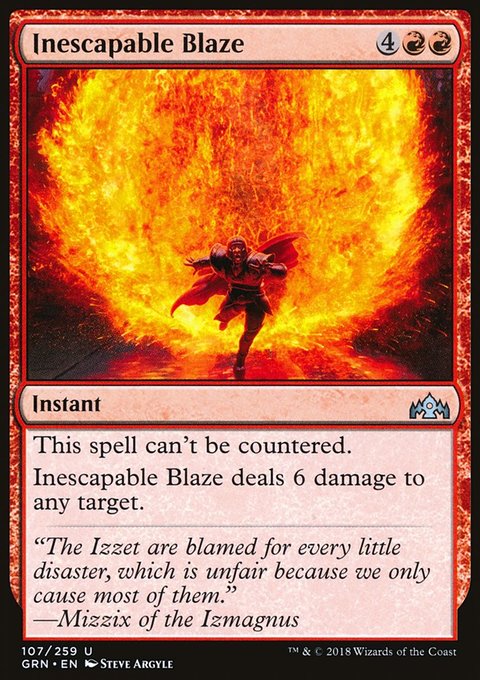Guilds of Ravnica: Inescapable Blaze