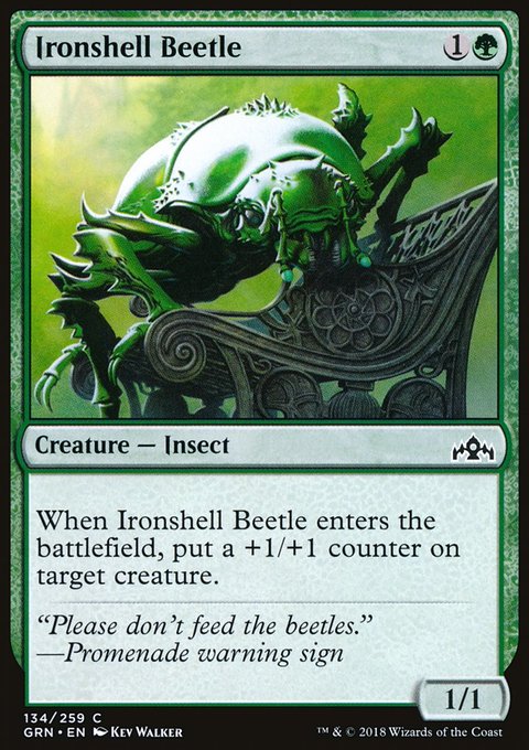 Guilds of Ravnica: Ironshell Beetle