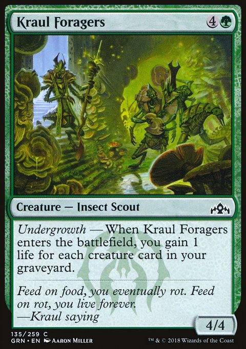Guilds of Ravnica: Kraul Foragers