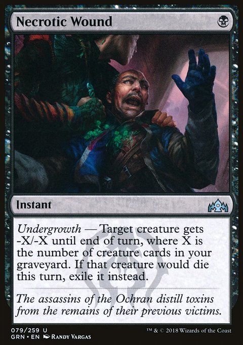 Guilds of Ravnica: Necrotic Wound