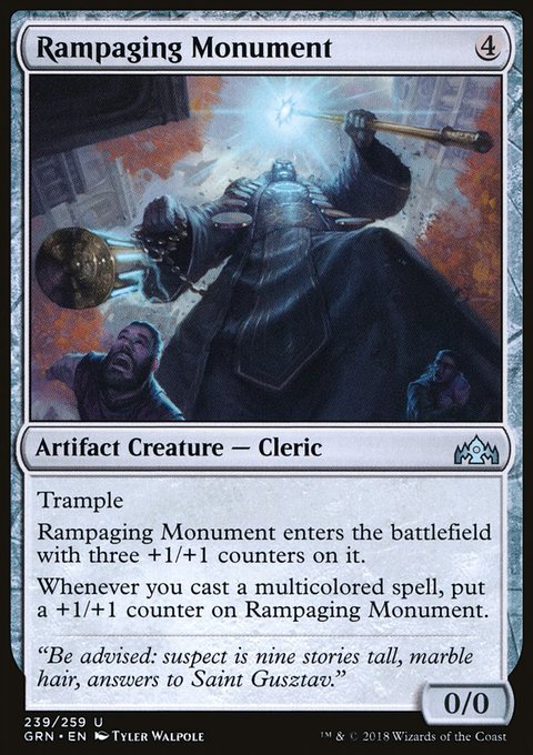 Guilds of Ravnica: Rampaging Monument