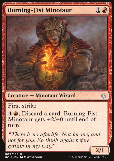 Hour of Devastation: Burning-Fist Minotaur