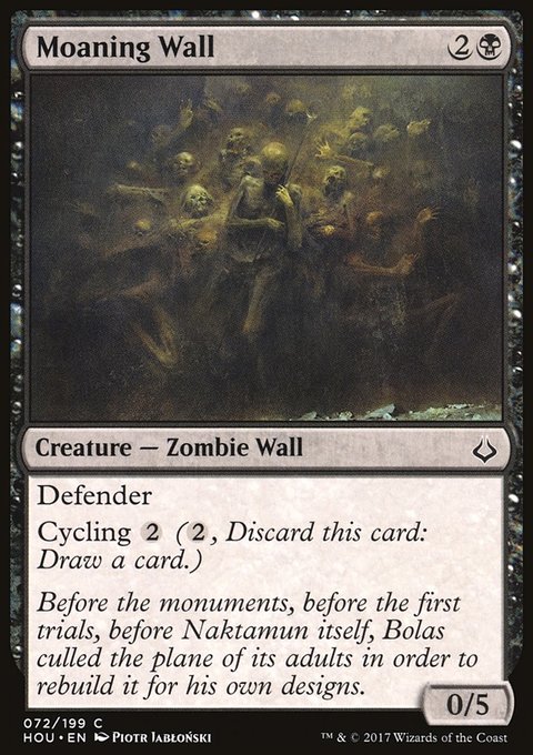 Hour of Devastation: Moaning Wall