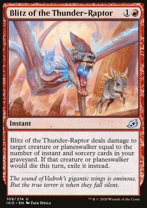 Ikoria: Lair of Behemoths: Blitz of the Thunder-Raptor