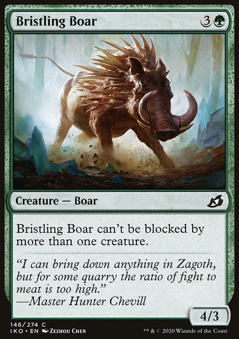 Ikoria: Lair of Behemoths: Bristling Boar