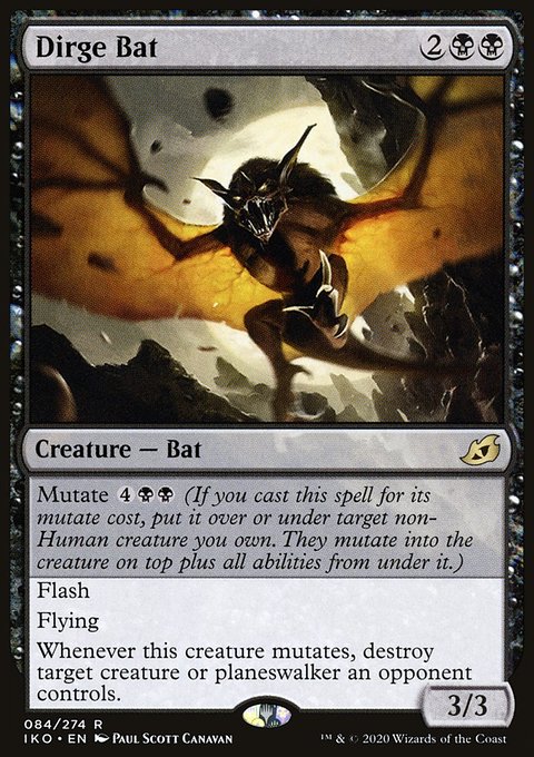 Ikoria: Lair of Behemoths: Dirge Bat