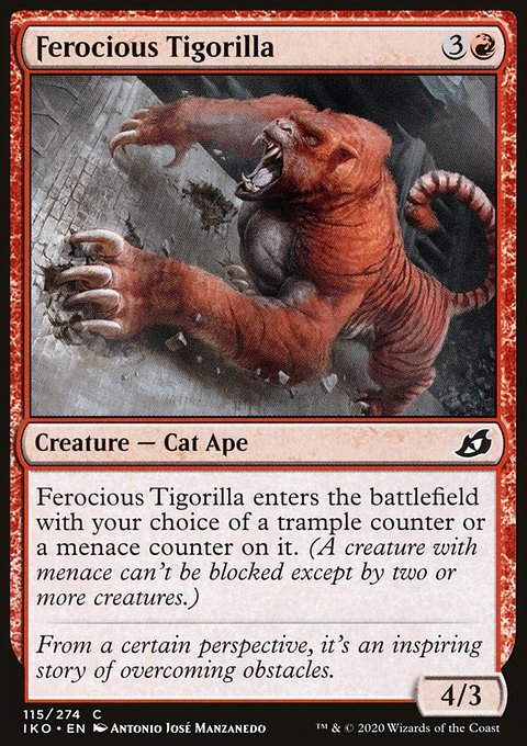 Ikoria: Lair of Behemoths: Ferocious Tigorilla