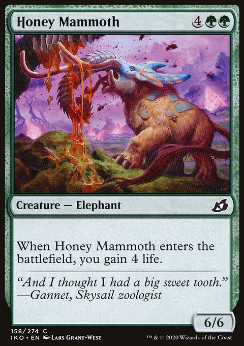 Ikoria: Lair of Behemoths: Honey Mammoth