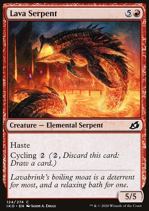 Ikoria: Lair of Behemoths: Lava Serpent