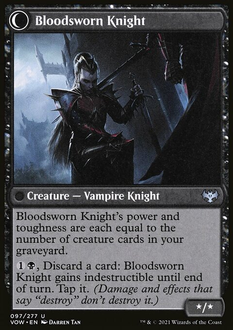Innistrad: Crimson Vow: Bloodsworn Knight