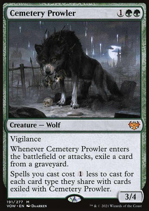Innistrad: Crimson Vow: Cemetery Prowler