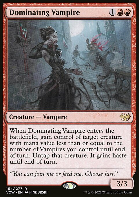 Innistrad: Crimson Vow: Dominating Vampire