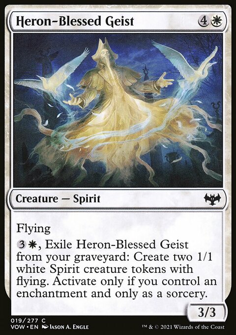 Innistrad: Crimson Vow: Heron-Blessed Geist