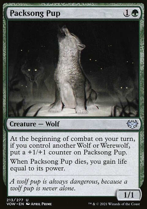 Innistrad: Crimson Vow: Packsong Pup