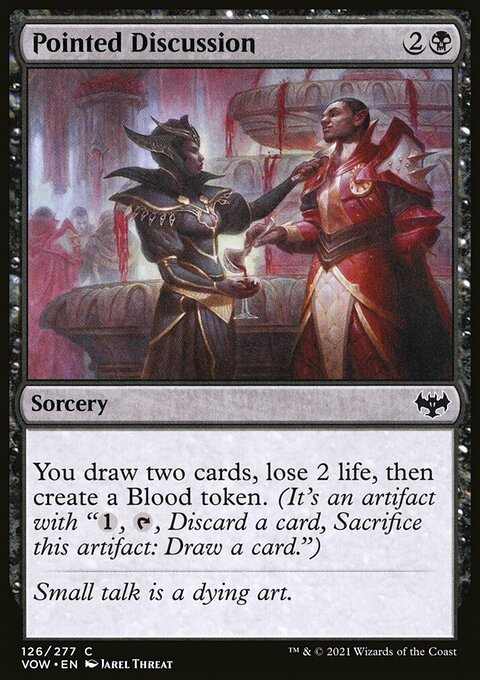 Innistrad: Crimson Vow: Pointed Discussion