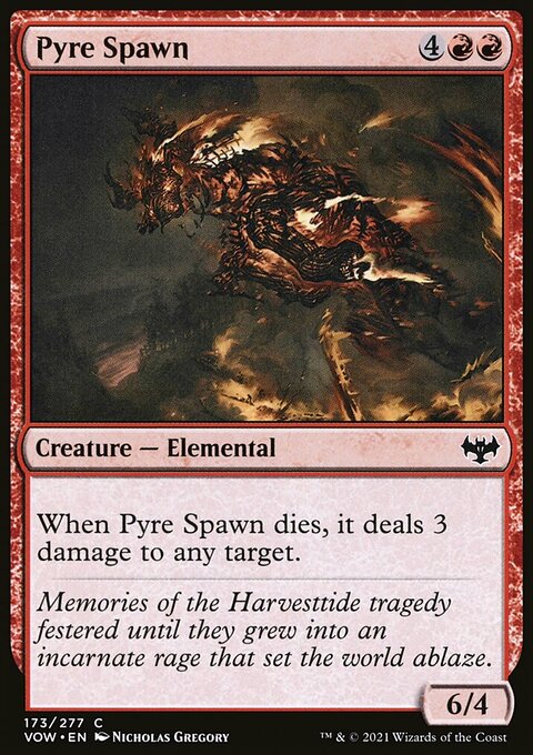 Innistrad: Crimson Vow: Pyre Spawn