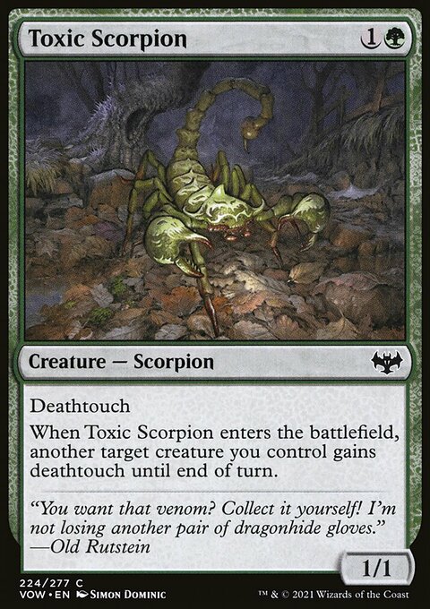 Innistrad: Crimson Vow: Toxic Scorpion