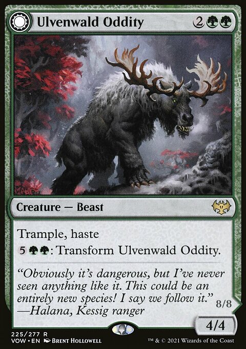 Innistrad: Crimson Vow: Ulvenwald Oddity // Ulvenwald Behemoth