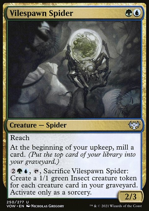 Innistrad: Crimson Vow: Vilespawn Spider