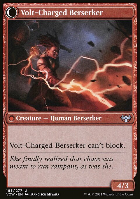 Innistrad: Crimson Vow: Volt-Charged Berserker