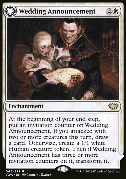 Innistrad: Crimson Vow: Wedding Announcement // Wedding Festivity