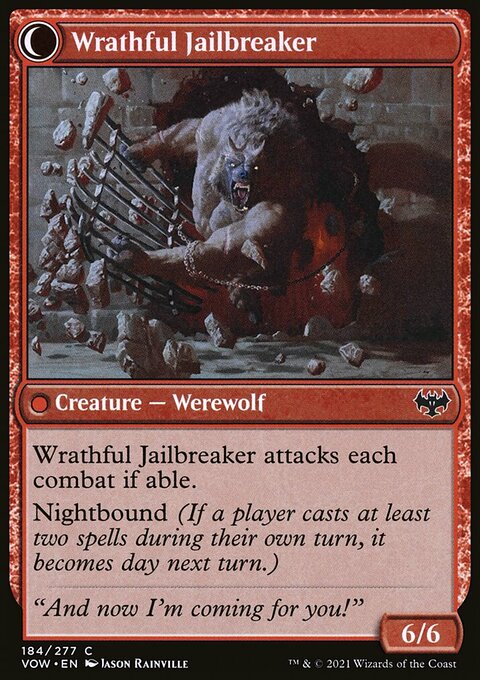 Innistrad: Crimson Vow: Wrathful Jailbreaker
