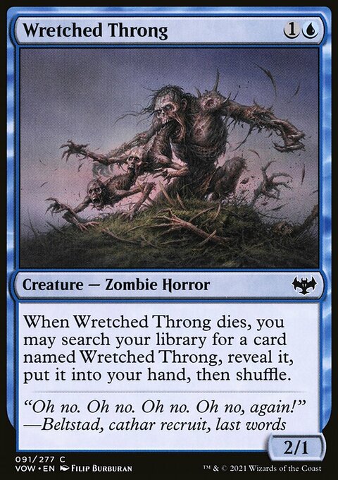 Innistrad: Crimson Vow: Wretched Throng