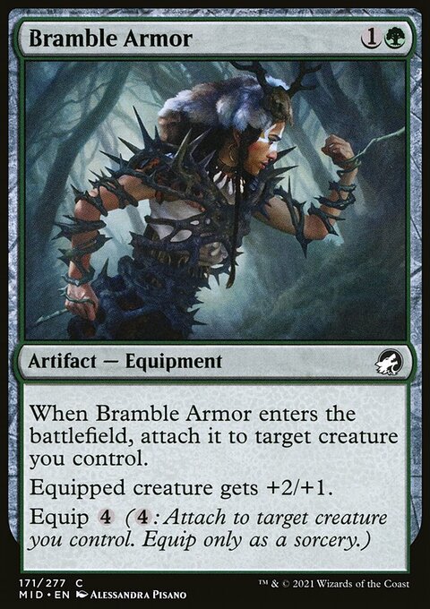 Innistrad: Midnight Hunt: Bramble Armor