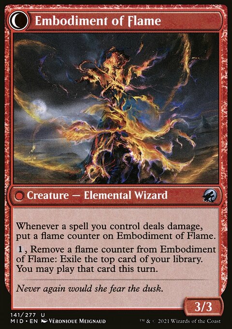 Innistrad: Midnight Hunt: Embodiment of Flame
