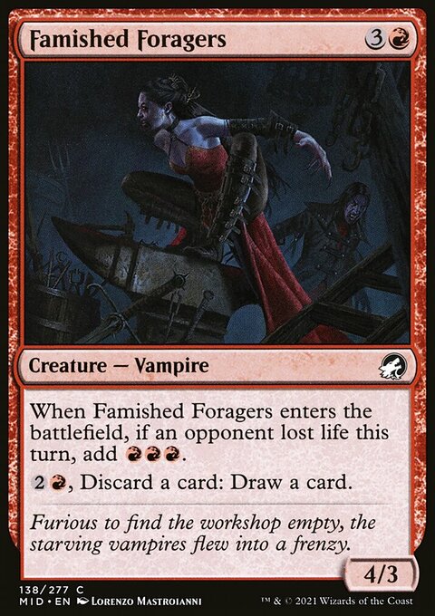 Innistrad: Midnight Hunt: Famished Foragers