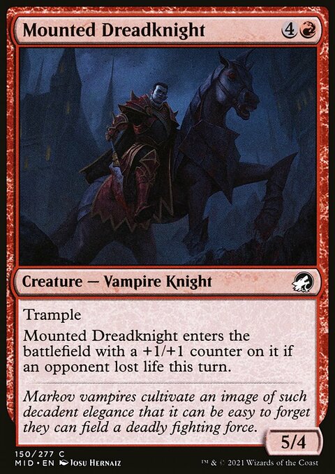 Innistrad: Midnight Hunt: Mounted Dreadknight
