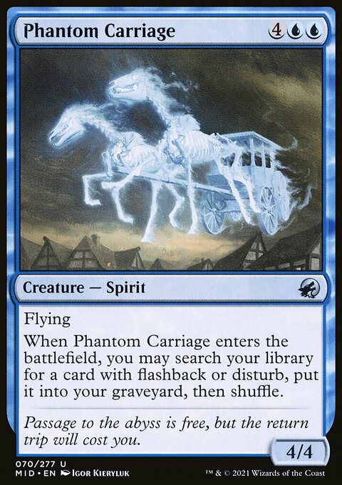 Innistrad: Midnight Hunt: Phantom Carriage