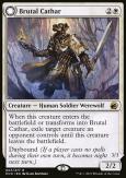 Innistrad: Midnight Hunt: Brutal Cathar // Moonrage Brute