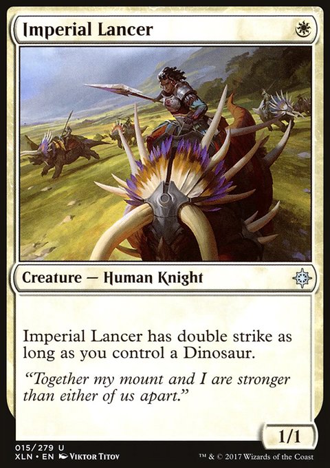 Ixalan: Imperial Lancer
