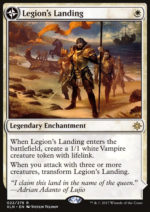 Ixalan: Legion's Landing // Adanto, the First Fort